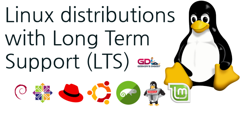 Linux distributions with Long Term Support LTS