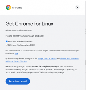apt install chrome
