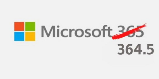 O365 minus half a day offline.