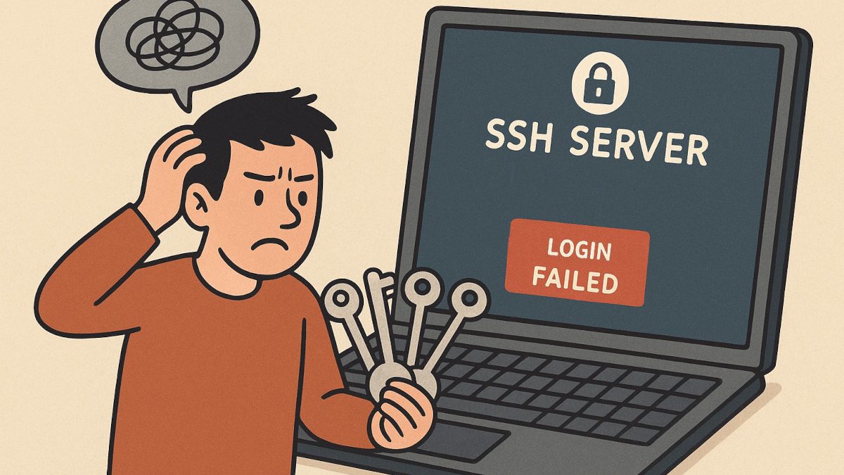 SSH Login failed