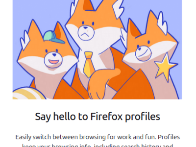 Firefox profiles