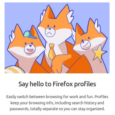 Firefox profiles