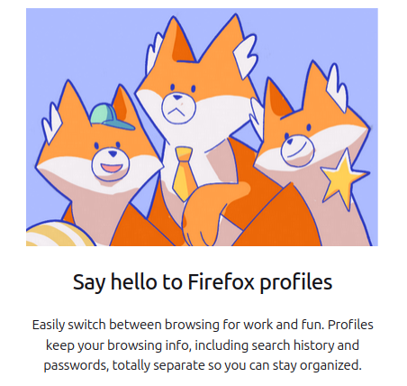 Firefox profiles