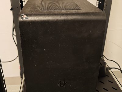 BitFenix sticky surface on chassis