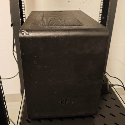 BitFenix sticky surface on chassis