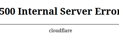 cloudflare down