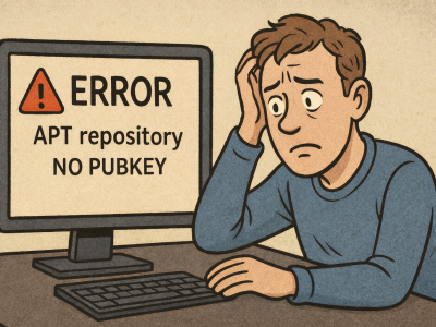 No pubkey error in apt repository