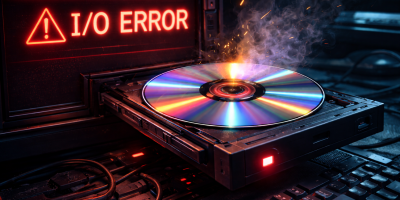 I/O Errors reading a DVD