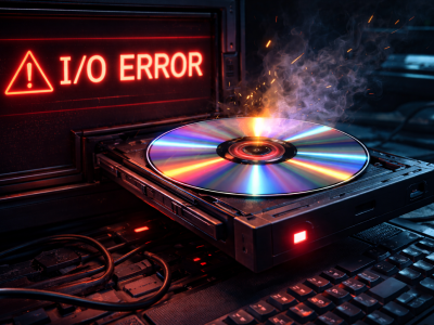 I/O Errors reading a DVD