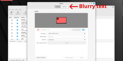 Blurry Text in VM Console