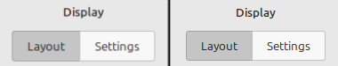 Blurry text before changing the Scale Display setting on the left.