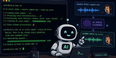 Clone your own voice using AI