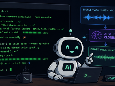 Clone your own voice using AI