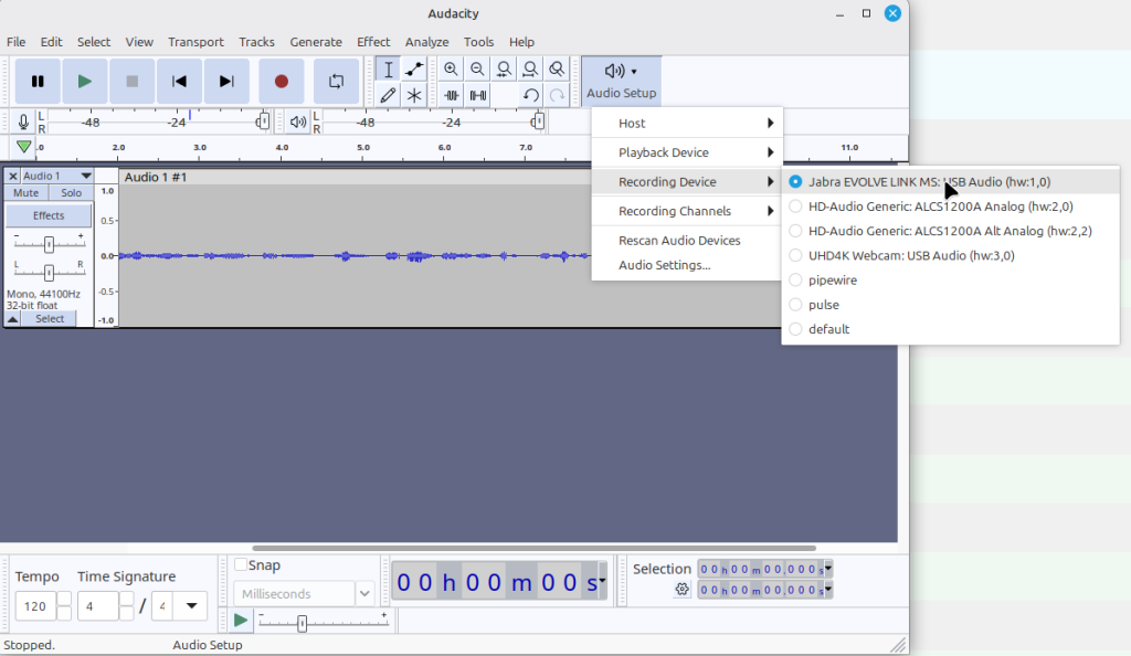 Audacity is a great software to record your voice (and do other audio manipulations).