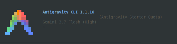 Antigravity CLI in Linux Terminal