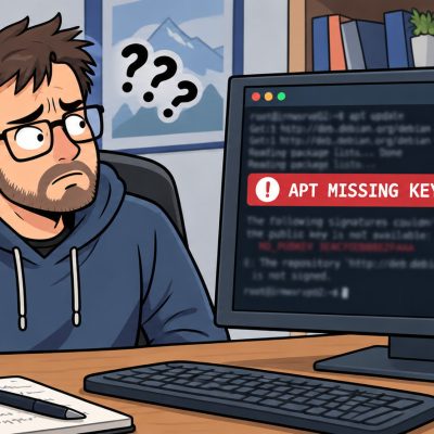 apt missing key